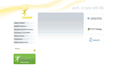 Desktop Screenshot of enwhp.org